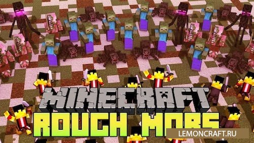 Мод на хардкорных мобов Rough Mobs 2 [1.12.2]