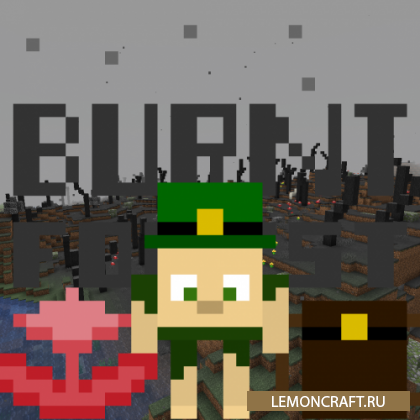 Мод на биом Выжженный лес Burnt Forest [1.16.5] [1.16.4]