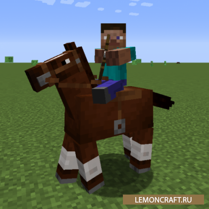 Мод на управление лошадью Horse Combat Controls [1.16.5]